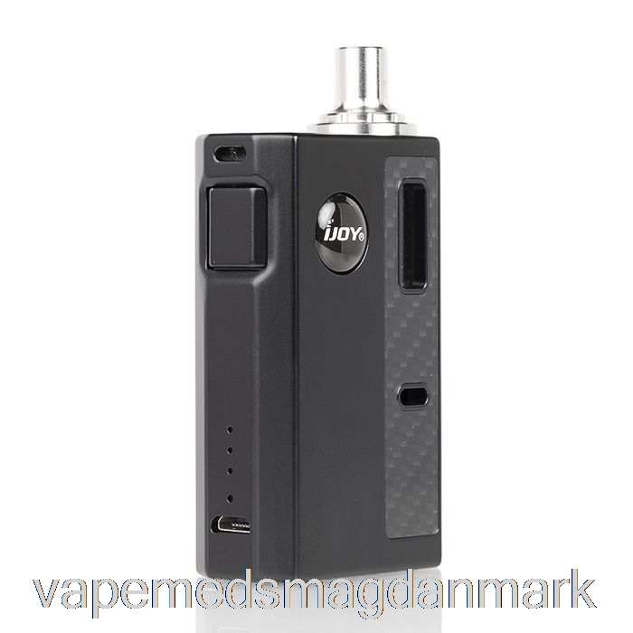 Vape Uden Nikotin Ijoy Mercury 12w Aio Pod System Sort Carbon